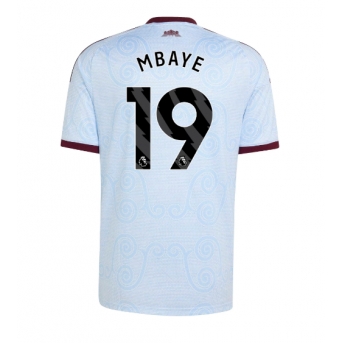 Aston Villa Ibrahim Mbaye #19 Maglia Gara Terza Repliche 2026-27 Maniche Corte